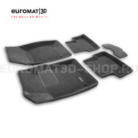 Текстильные 3D коврики Euromat3D Business в салон для Opel Astra J № EMC3D-001504G Серые Текстильные 3D коврики Euromat3D Business в салон для Opel Astra J № EMC3D-001504G Серые