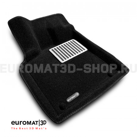 Текстильные 3D коврики Euromat3D Lux в салон для Audi Q5 (2008-2016) № EM3D-001104