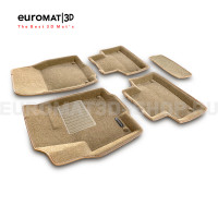 Текстильные 3D коврики Euromat3D Business в салон для Land Rover Range Rover Evoque (2011-2018) № EMC3D-003103T Бежевые Текстильные 3D коврики Euromat3D Business в салон для Land Rover Range Rover Evoque (2011-2018) № EMC3D-003103T Бежевые