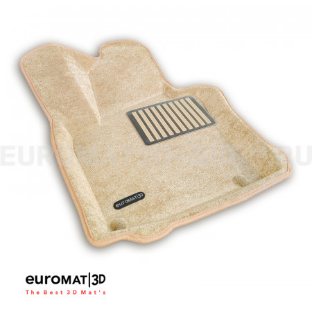 Текстильные 3D коврики Euromat3D Lux в салон для Volkswagen Golf 5 (2003-2009) № EM3D-004502T Бежевые Текстильные 3D коврики Euromat3D Lux в салон для Volkswagen Golf 5 (2003-2009) № EM3D-004502T Бежевые