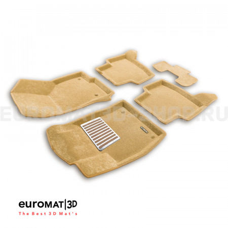 Текстильные 3D коврики Euromat3D Lux в салон для Volkswagen Passat B8 (2016-) № EM3D-005401T Бежевые Текстильные 3D коврики Euromat3D Lux в салон для Volkswagen Passat B8 (2016-) № EM3D-005401T Бежевые
