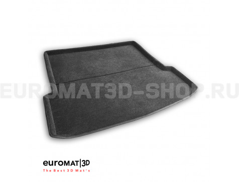 Текстильный 3D Коврик Euromat в багажник Для Jetour X90 PLUS (2023-) № EMT3D-000021