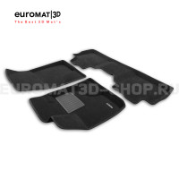Текстильные 3D коврики Euromat3D Business в салон для Haval F7 (2024-) (4WD) (полный привод) № EMC3D-001470