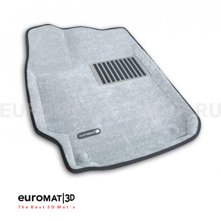 Текстильные 3D коврики Euromat3D Lux в салон для Toyota Camry V50 (2011-2017) № EM3D-005104S Светло-серые Текстильные 3D коврики Euromat3D Lux в салон для Toyota Camry V50 (2011-2017) № EM3D-005104S Светло-серые